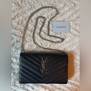 YSL St Laurent Cassandra Leather bag